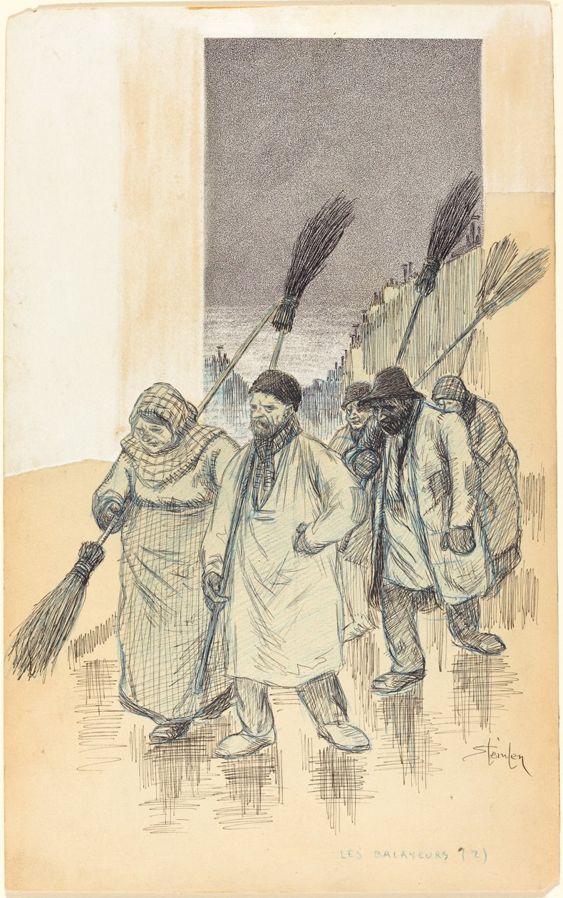 süpürücüler by Théophile Alexandre Steinlen
