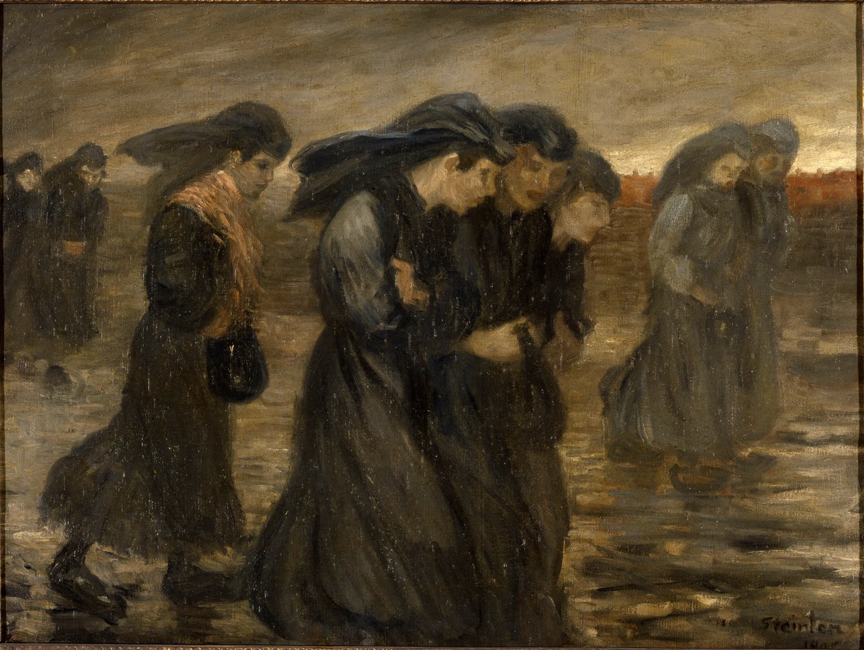 İşçilerin dönüşü İşçilerin dönüşü, 1903. by Théophile Alexandre Steinlen