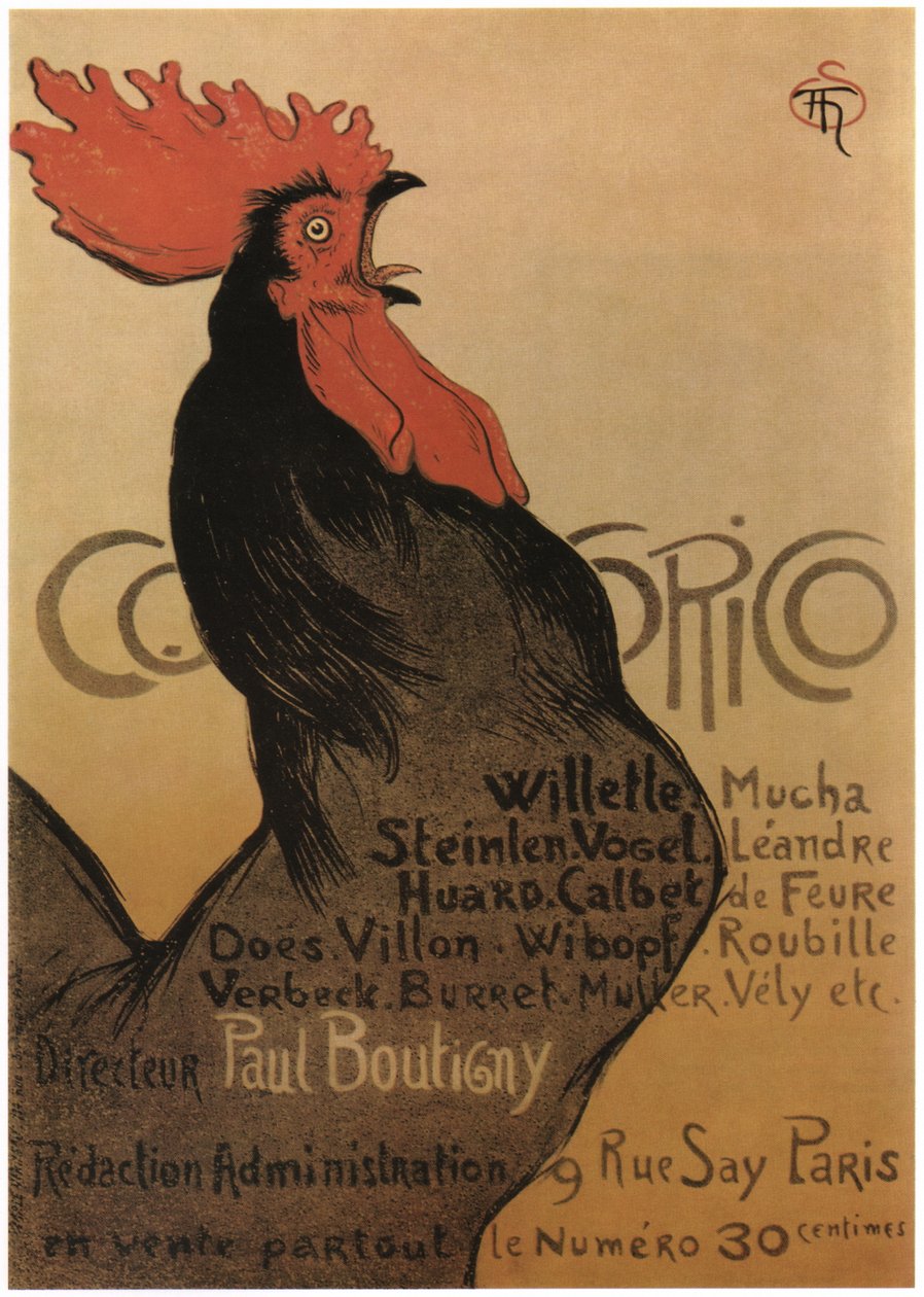 Bilinmeyen resim by Théophile Alexandre Steinlen