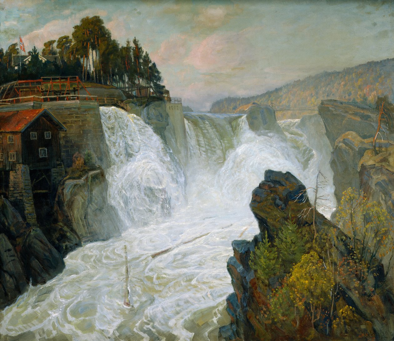 Kalay şelalesi by Thorolf Holmboe