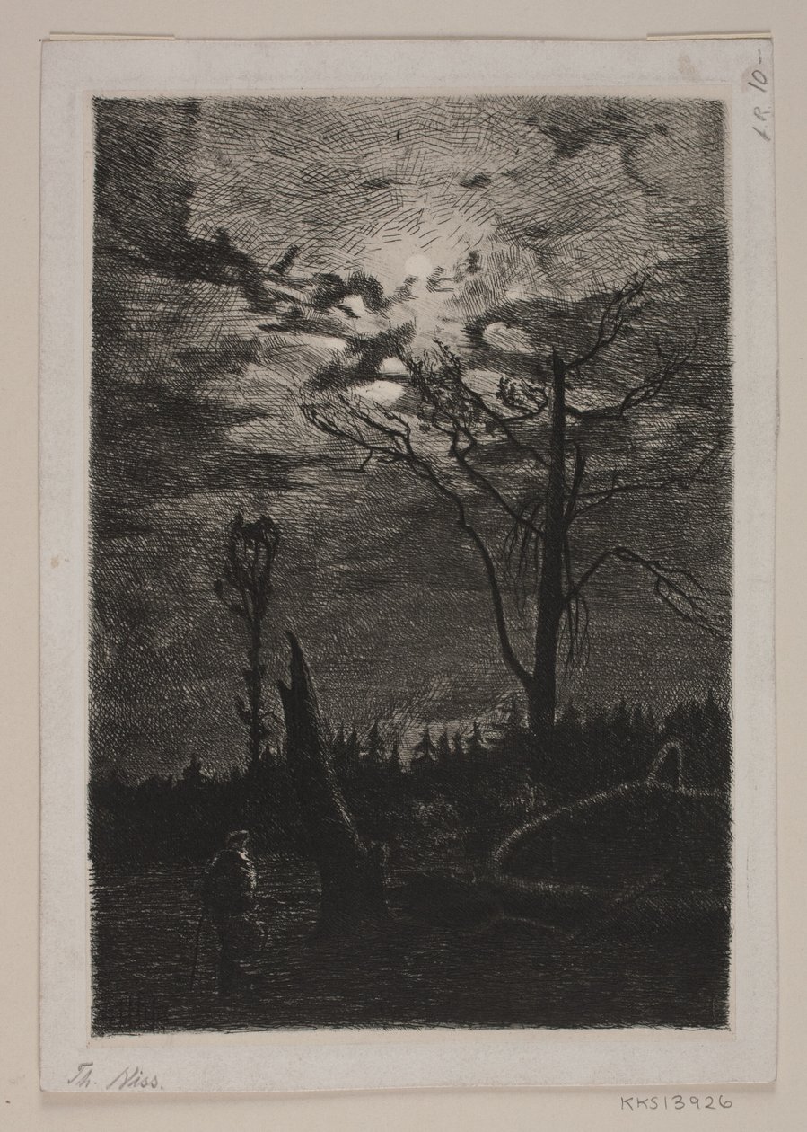 Ormansızlaşma. Akşam by Thorvald Niss