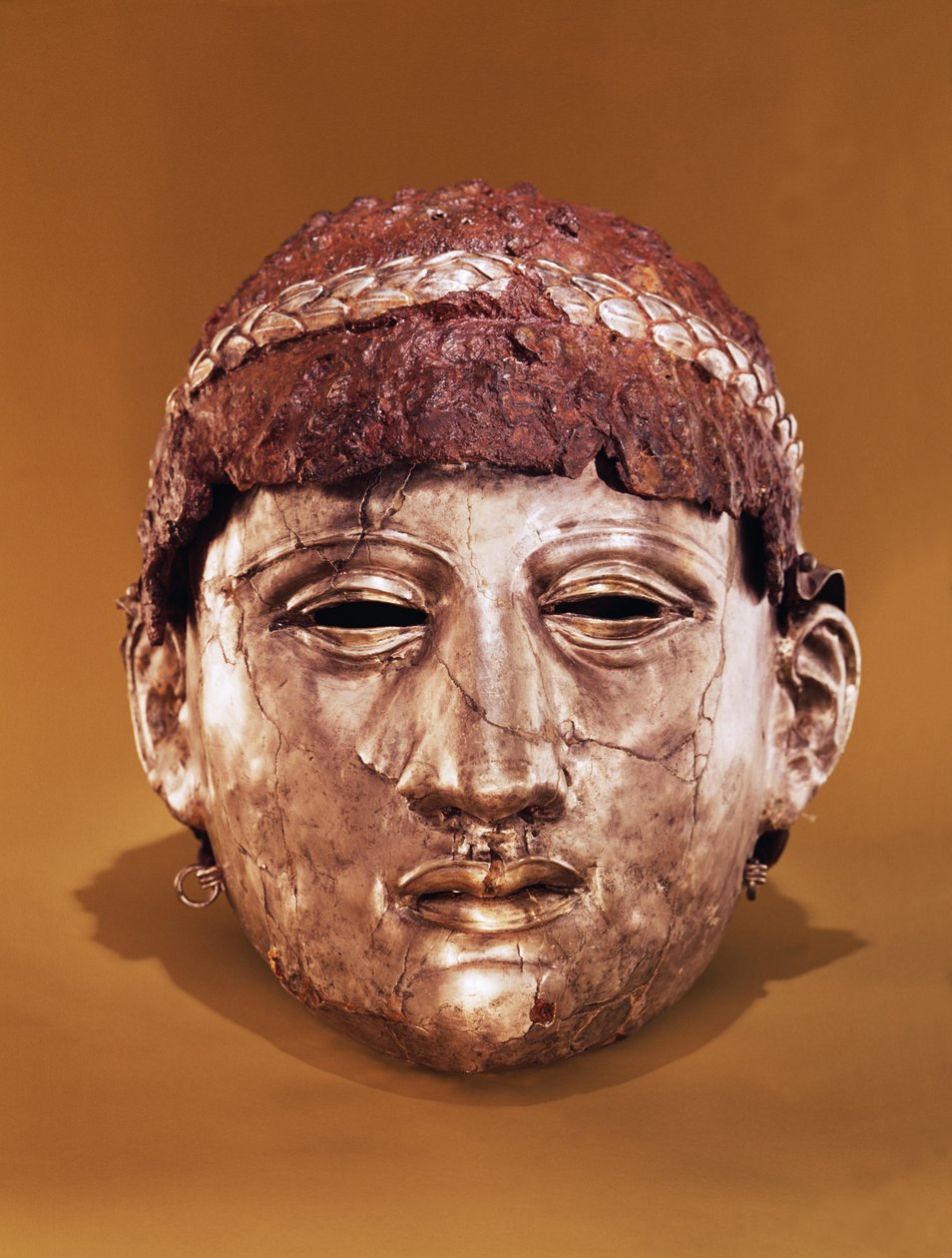 İki parçalı kask (demir) by Thracian