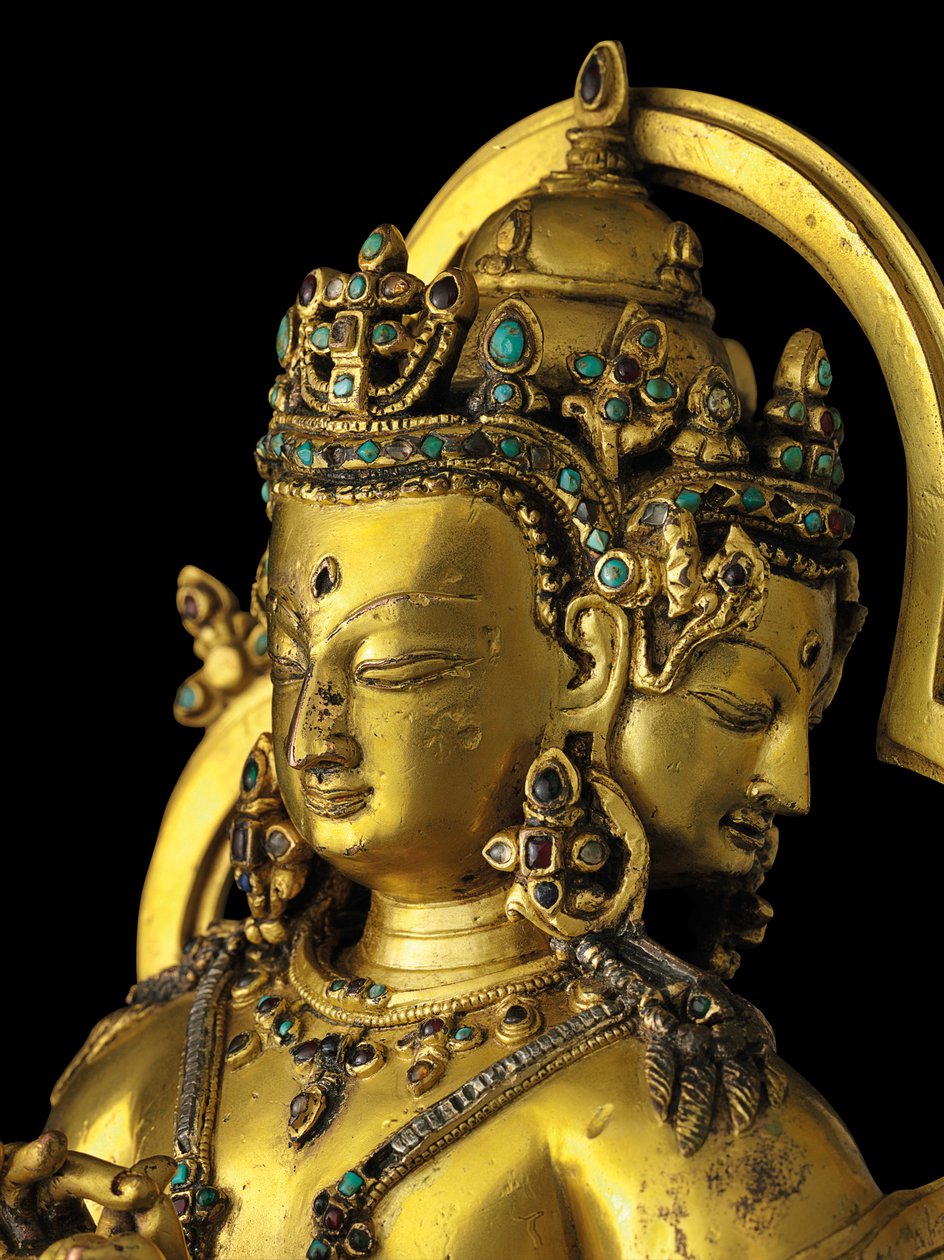 Vairochana, Densatil figürü by Tibetan School