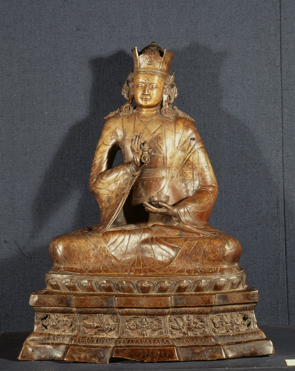 Padmasambhava (bronz) by Tibetan School