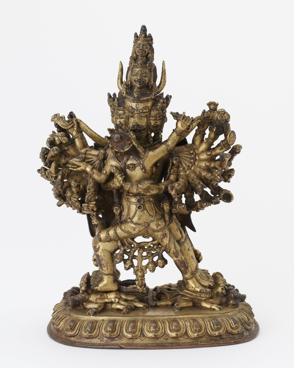 Yamantaka, 16. yüzyıl by Tibetan School