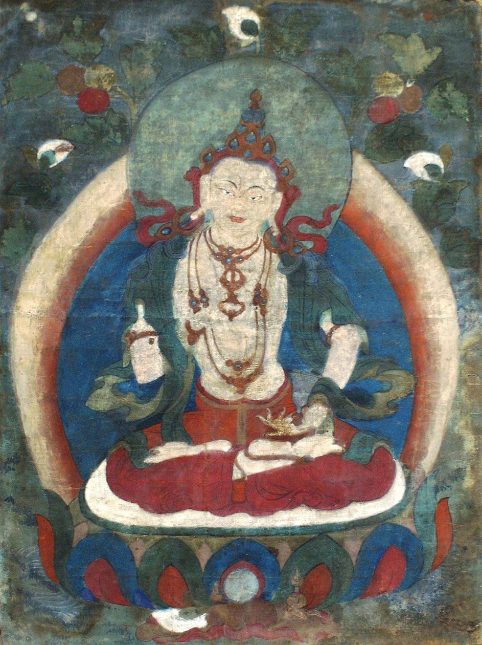 Vajrasattva, 19. yüzyılın başlarında by Tibetan culture