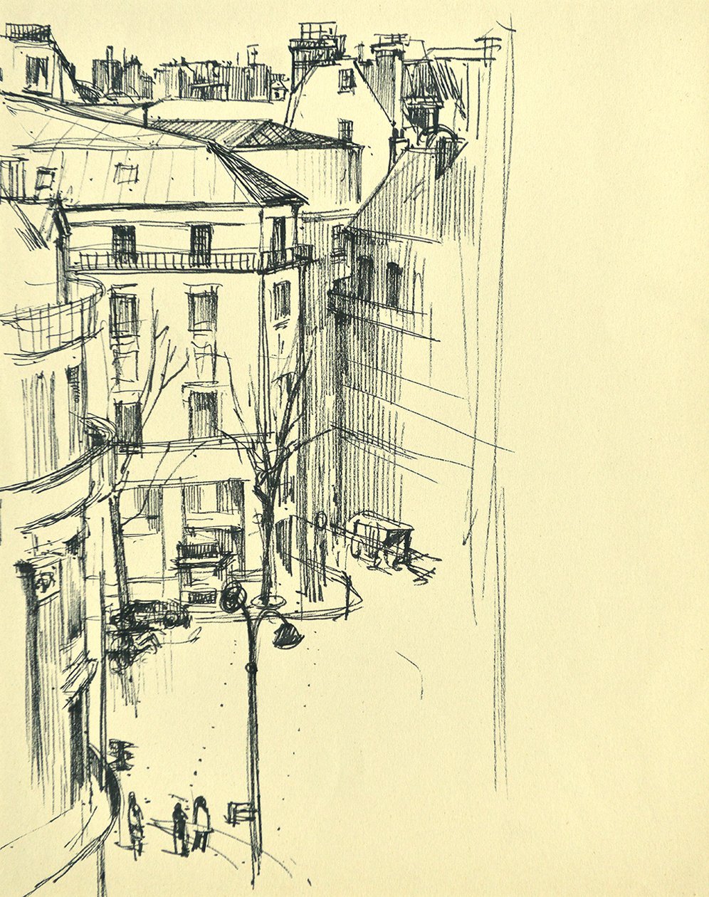 Paris'in köşesi by Tibor Dengyel