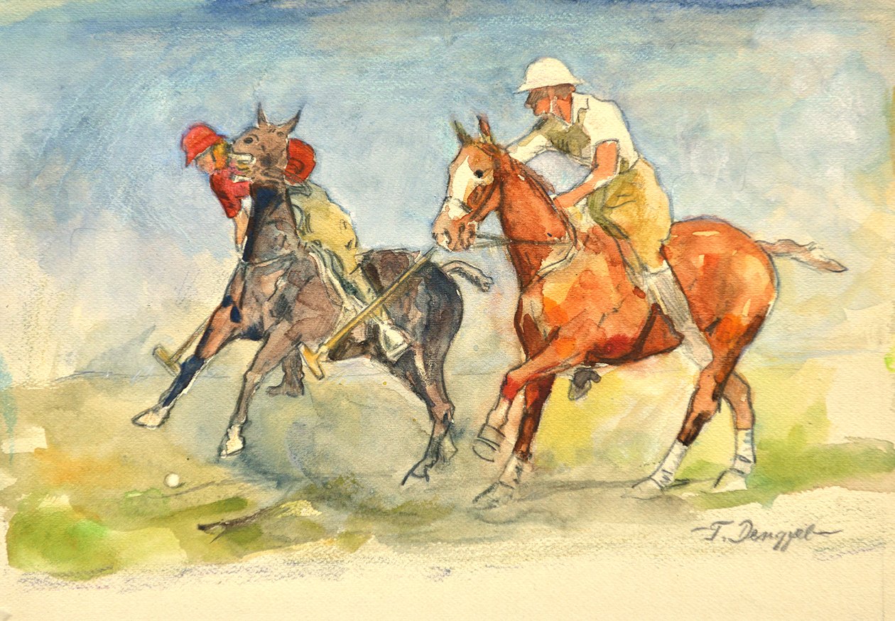 polo maçı by Tibor Dengyel