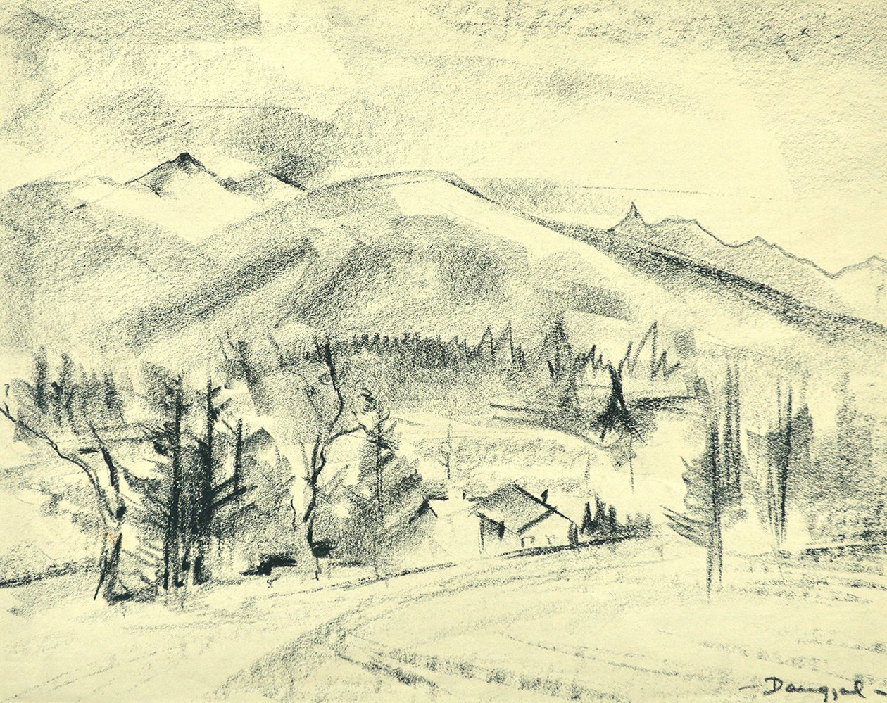 dağ kulübesi by Tibor Dengyel