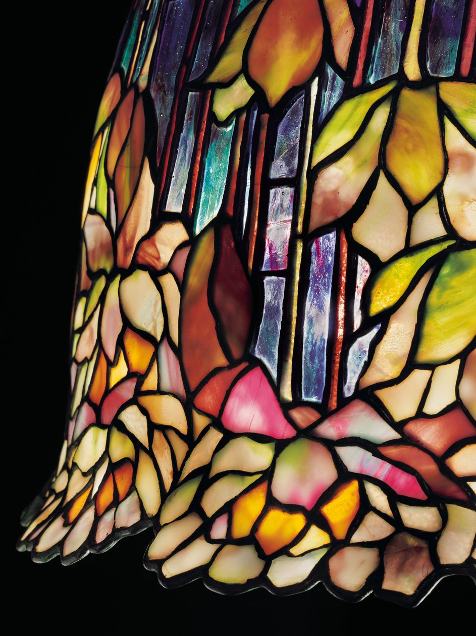 Bir "Pond Lily" Masa Lambası, c.1903 by Tiffany Studios