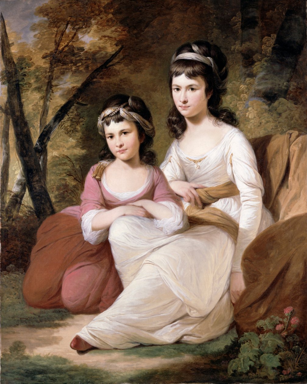 Eliza ve Mary Davidson by Tilly Kettle