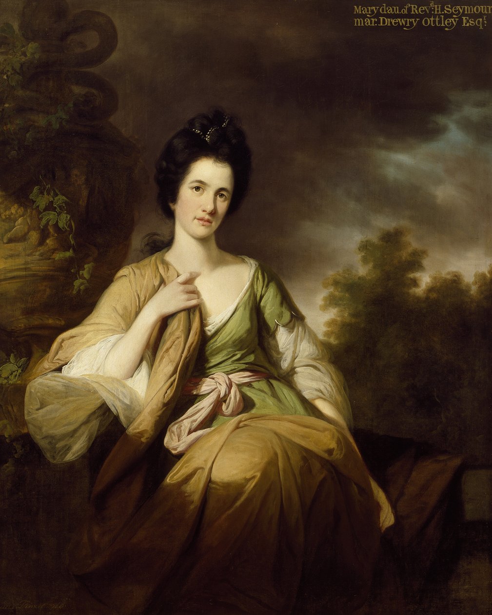 Bayan Drewry Ottley, 1768 by Tilly Kettle
