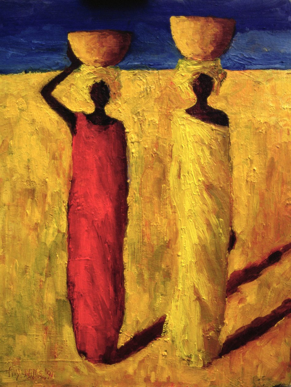 Su Kabağı Kızları, 1991 by Tilly Willis