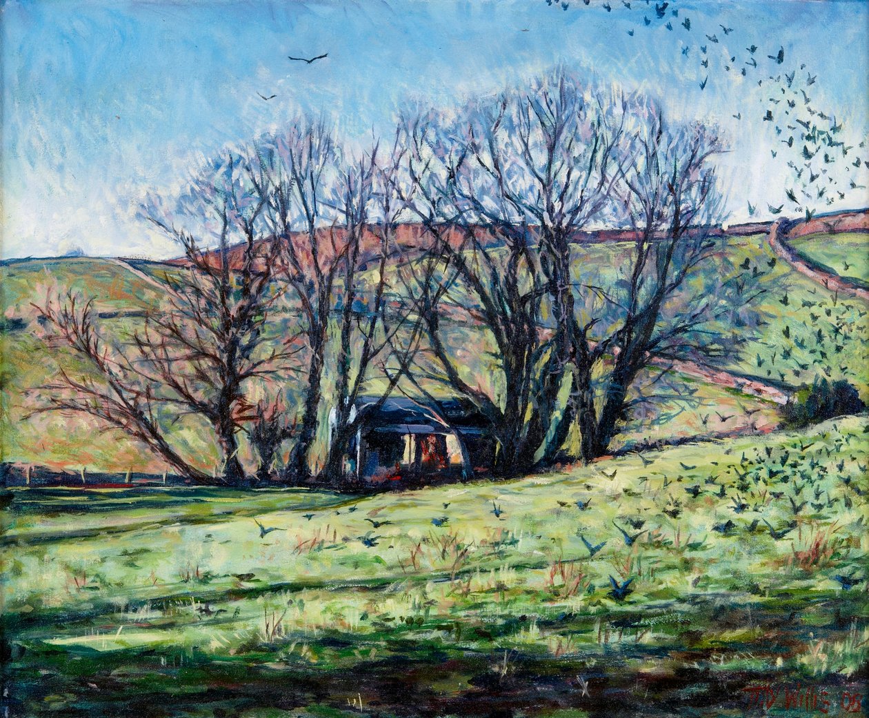 Yükselen Kargalar, 2009 by Tilly Willis