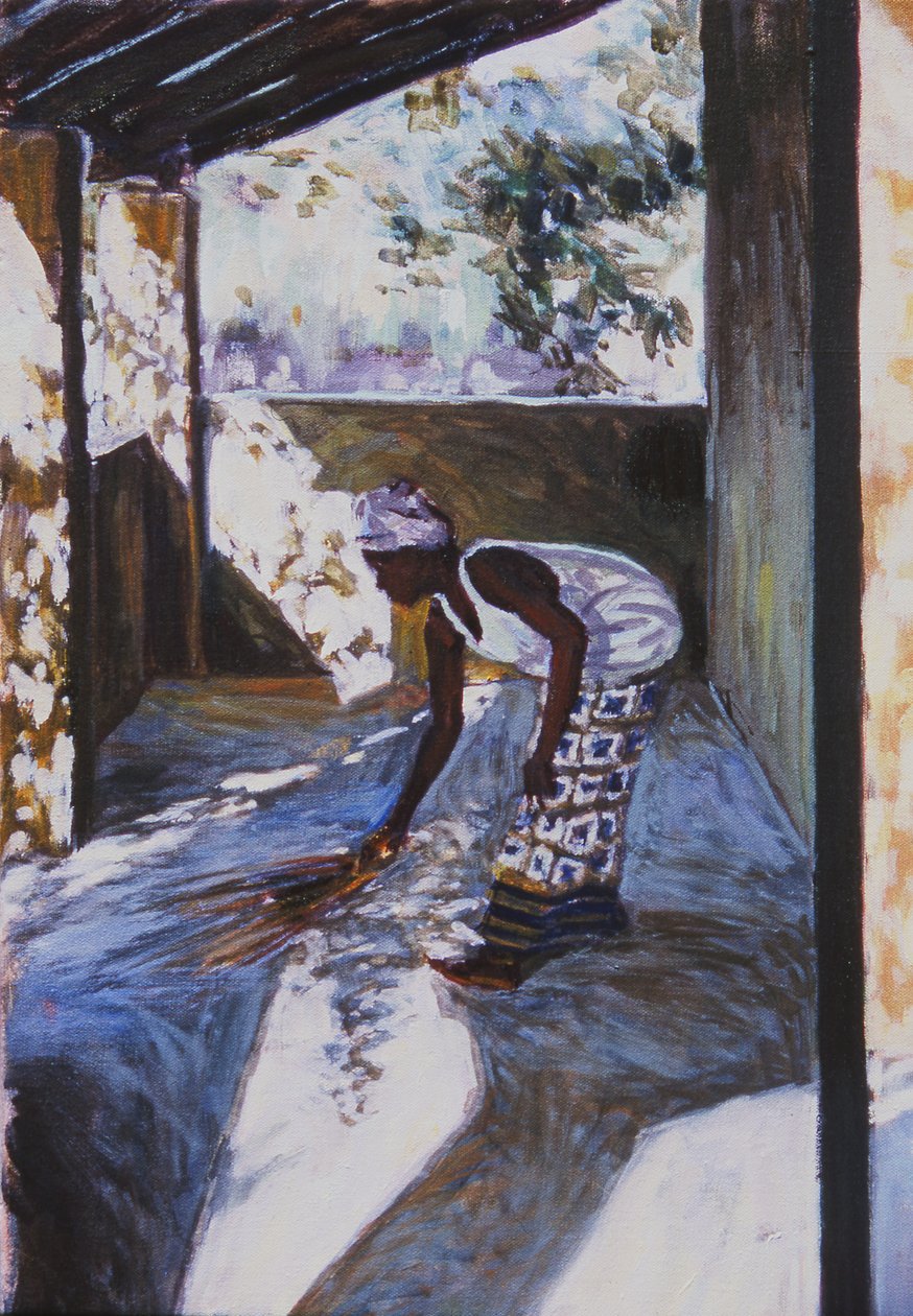 Kız Süpürme I, 2002 (ayrıca bkz. 188680-681) by Tilly Willis