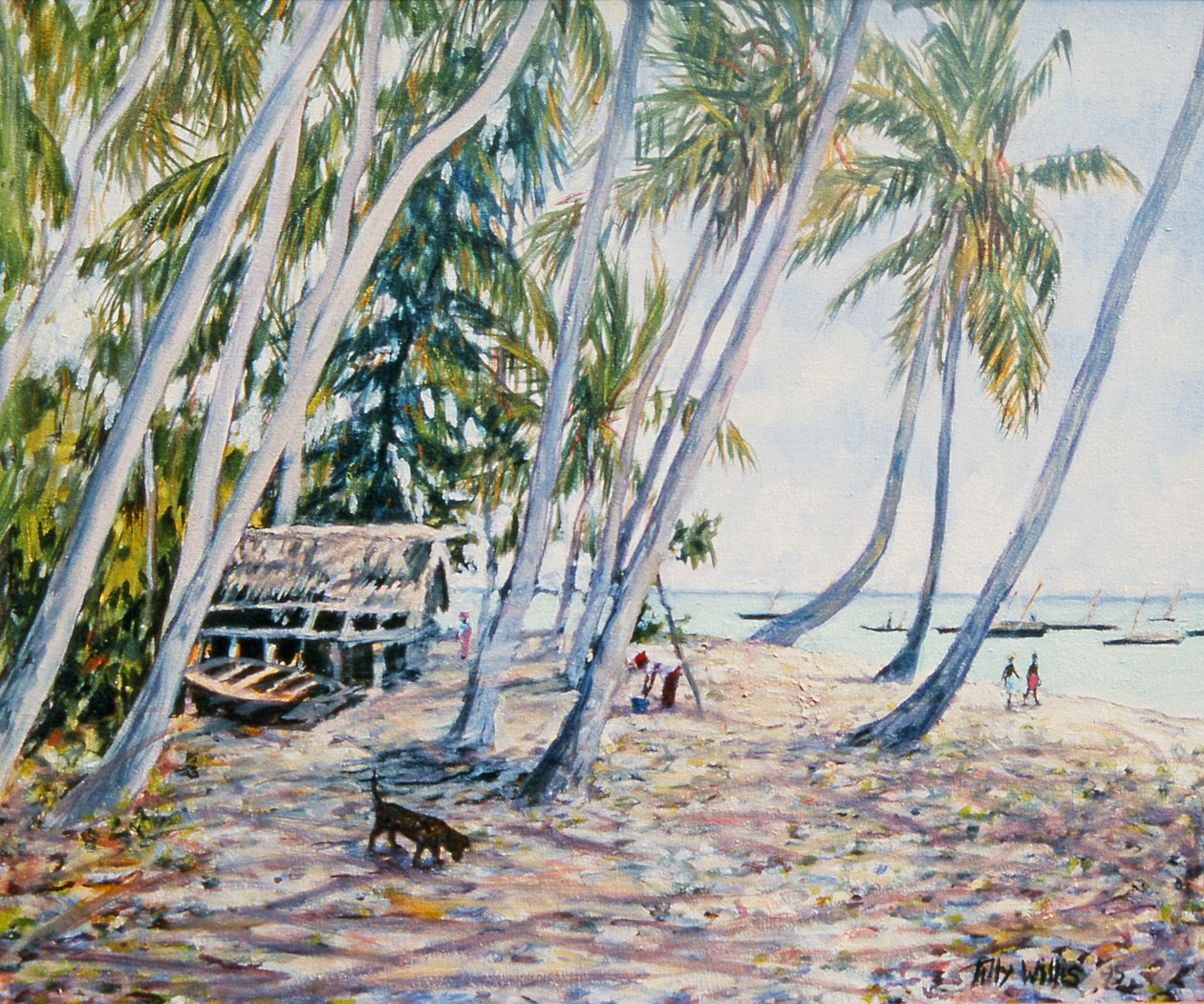 Hışırdayan Avuç İçi, Zanzibar, 2002 by Tilly Willis