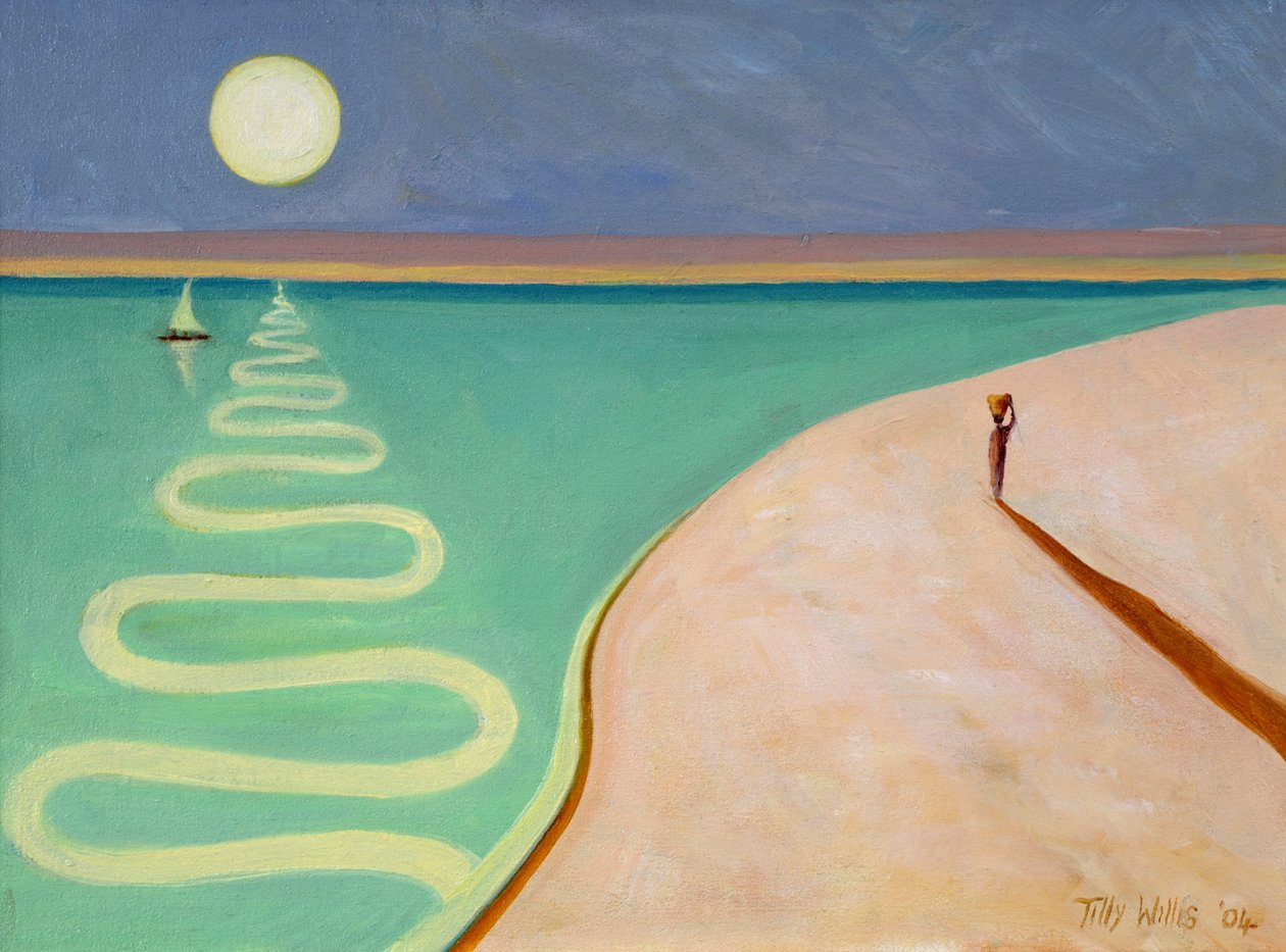 Serpantinli Gün Batımı, 2004 by Tilly Willis