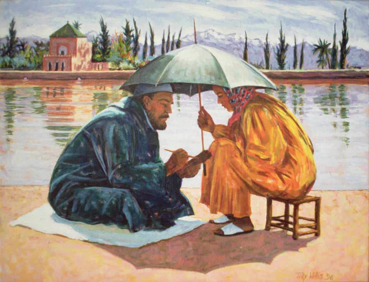 ದಿ ಸ್ಕ್ರೈಬ್, ಮೊರಾಕೊ, 1996 ಟರ್ಕ್ by Tilly Willis