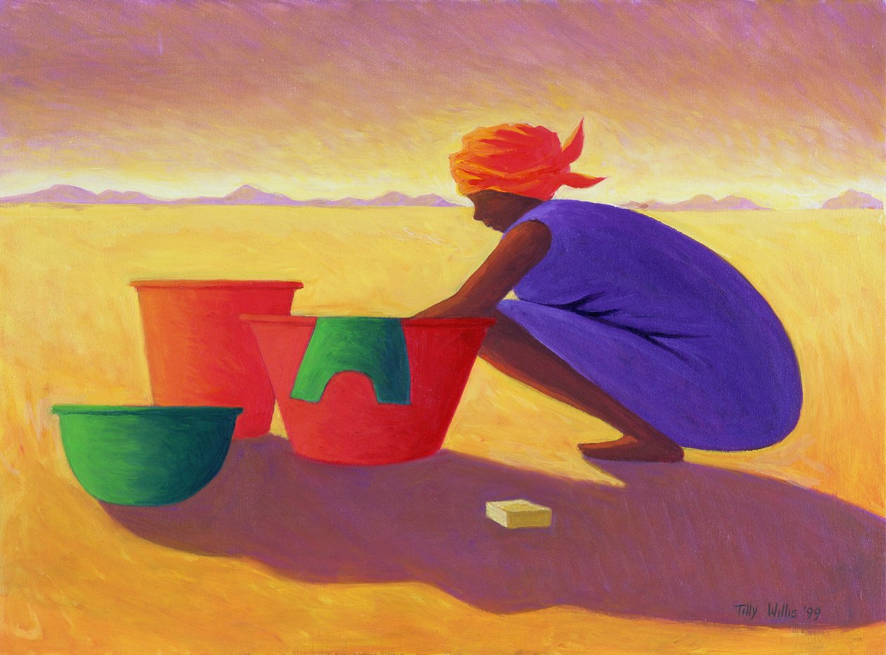 Çamaşırcı Kadın, 1999 by Tilly Willis