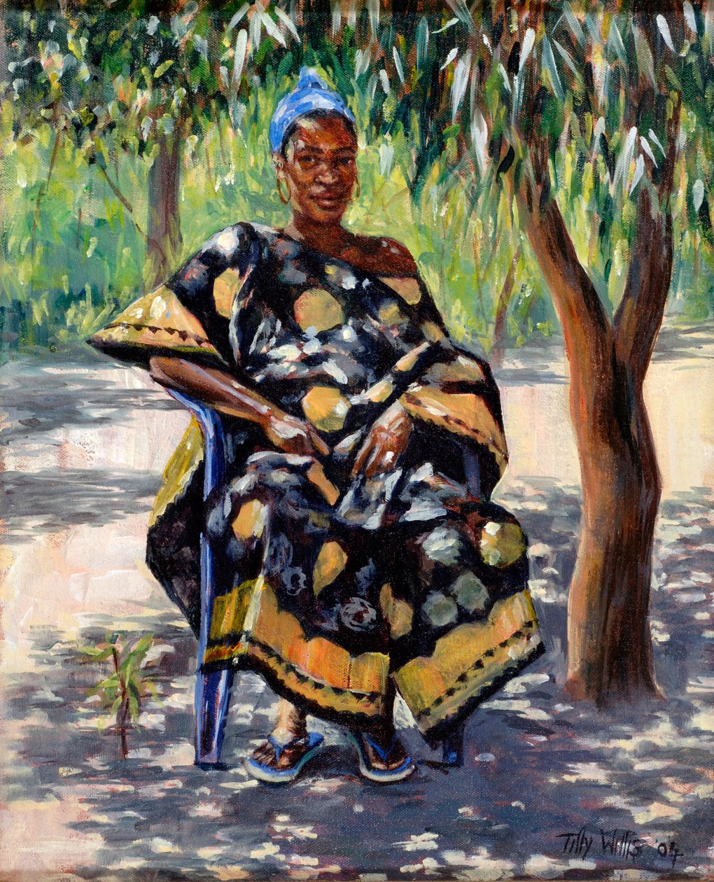 Oturan Kadın, 2004 by Tilly Willis