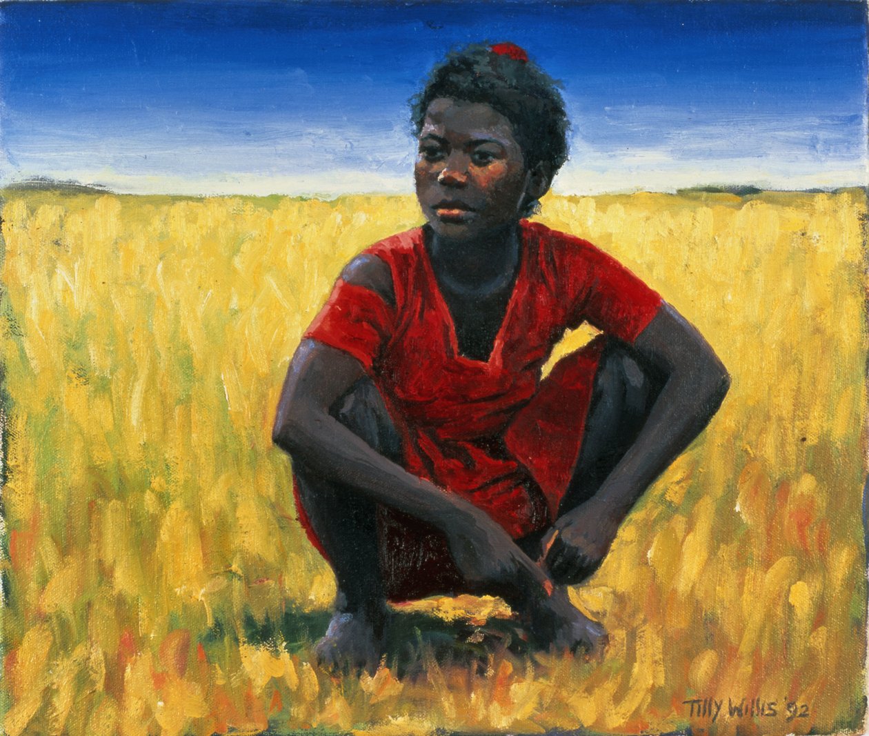 Kırmızılı Kız, 1992 by Tilly Willis