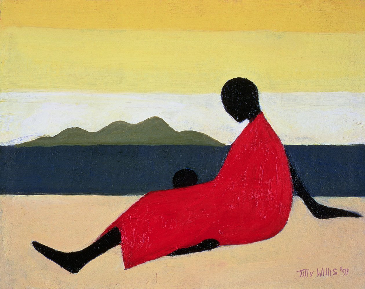 Anne ve Çocuk, 1991 by Tilly Willis