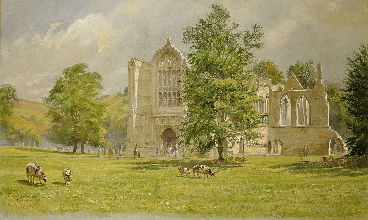 Bolton Manastırı, 1988 (wc) by Tim Scott Bolton