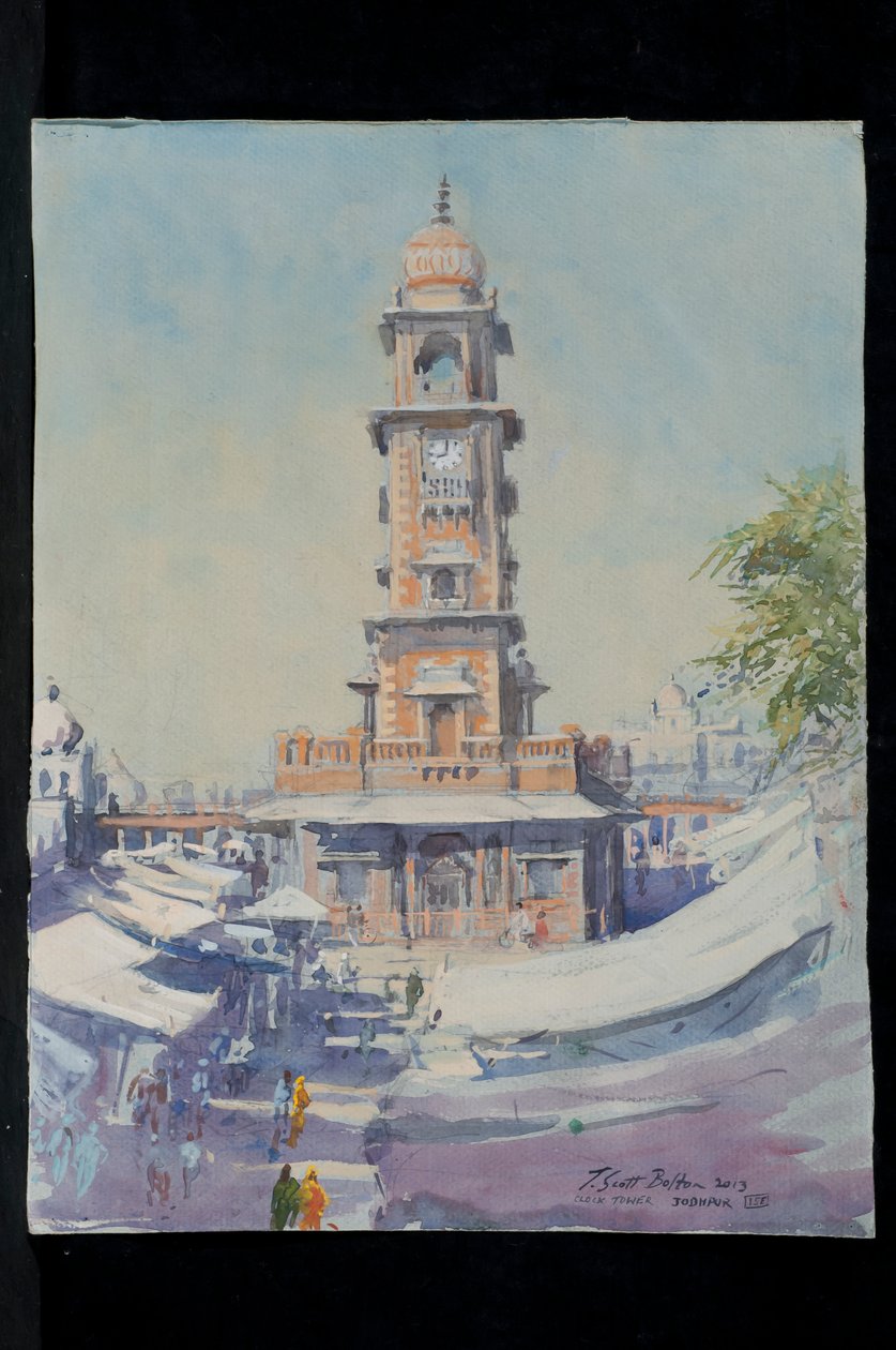 Saat Kulesi, Jodhpur, 2013 by Tim Scott Bolton