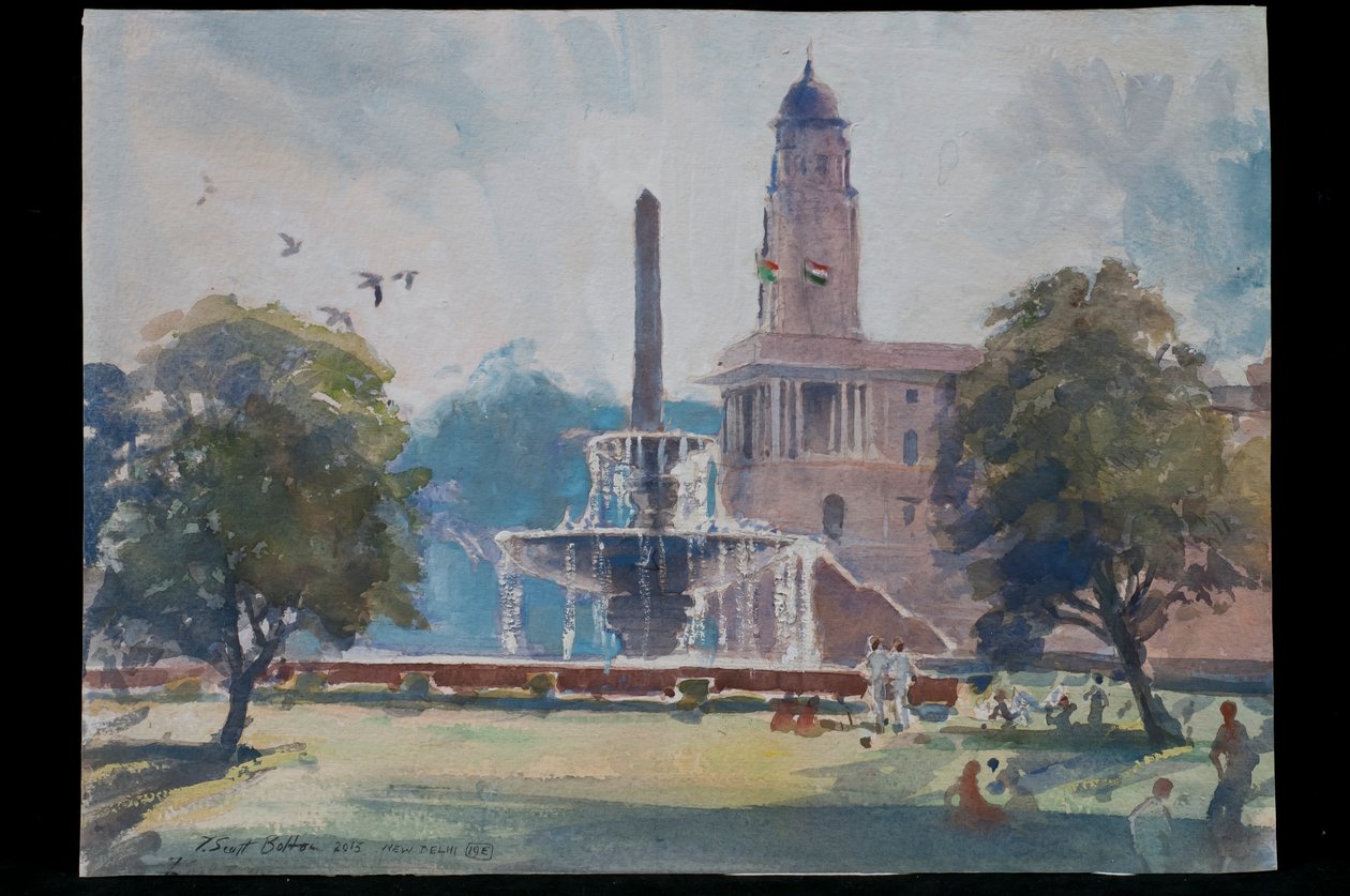 Çeşme, Rajpath, Yeni Delhi, 2013 by Tim Scott Bolton