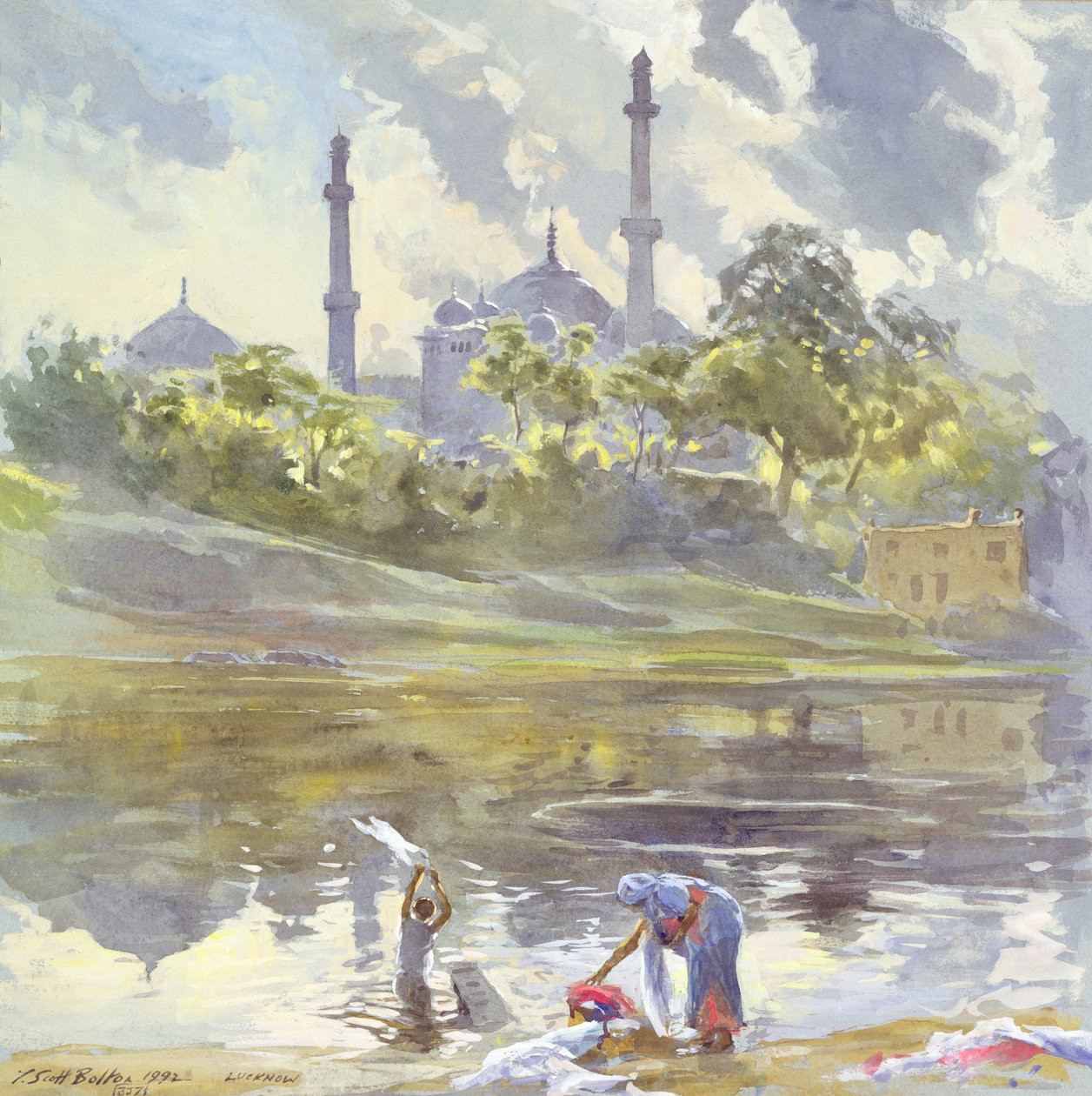 Lucknow, Uttar Pradesh, Hindistan, 1992 (wc) by Tim Scott Bolton