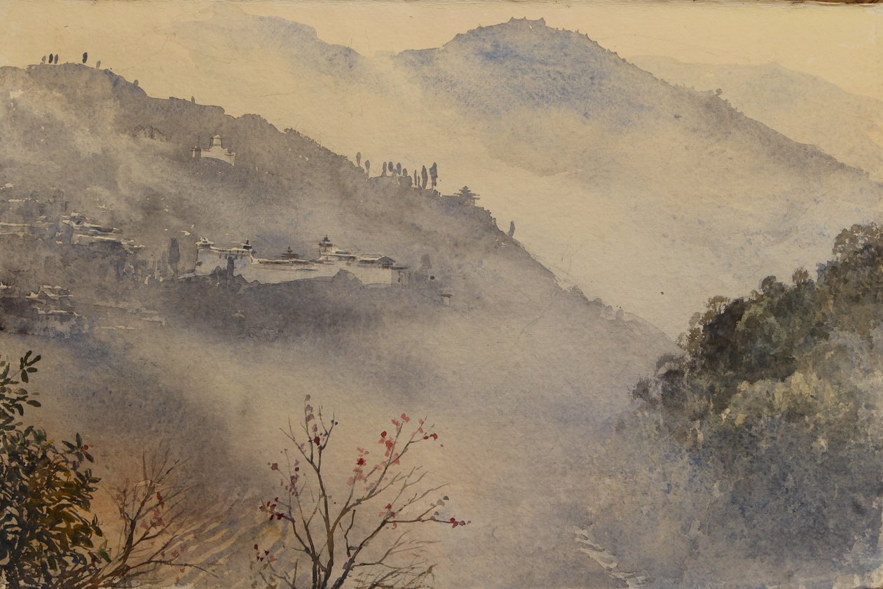 Trongsa Dzong by Tim Scott Bolton