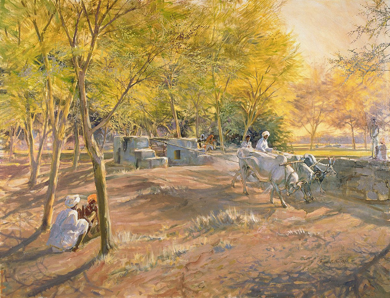 Water için Çalışmak, Rajasthan, 1997 by Tim Scott Bolton