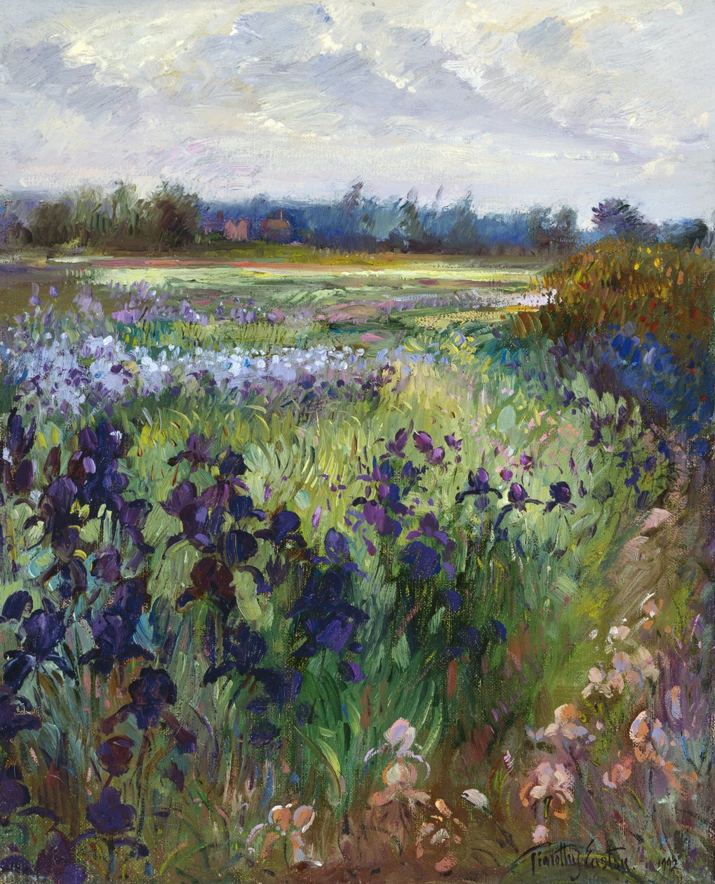 Great Green karşısında, Burgate, 1992 by Timothy Easton