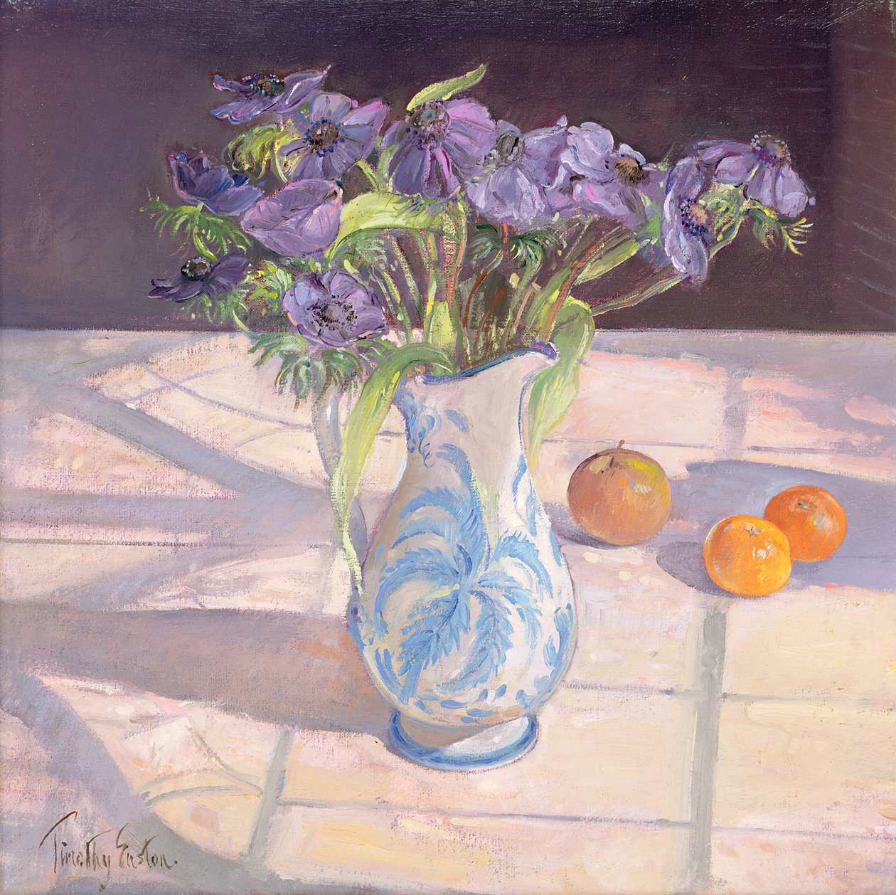 Anemonlu Fransız Sürahi by Timothy Easton