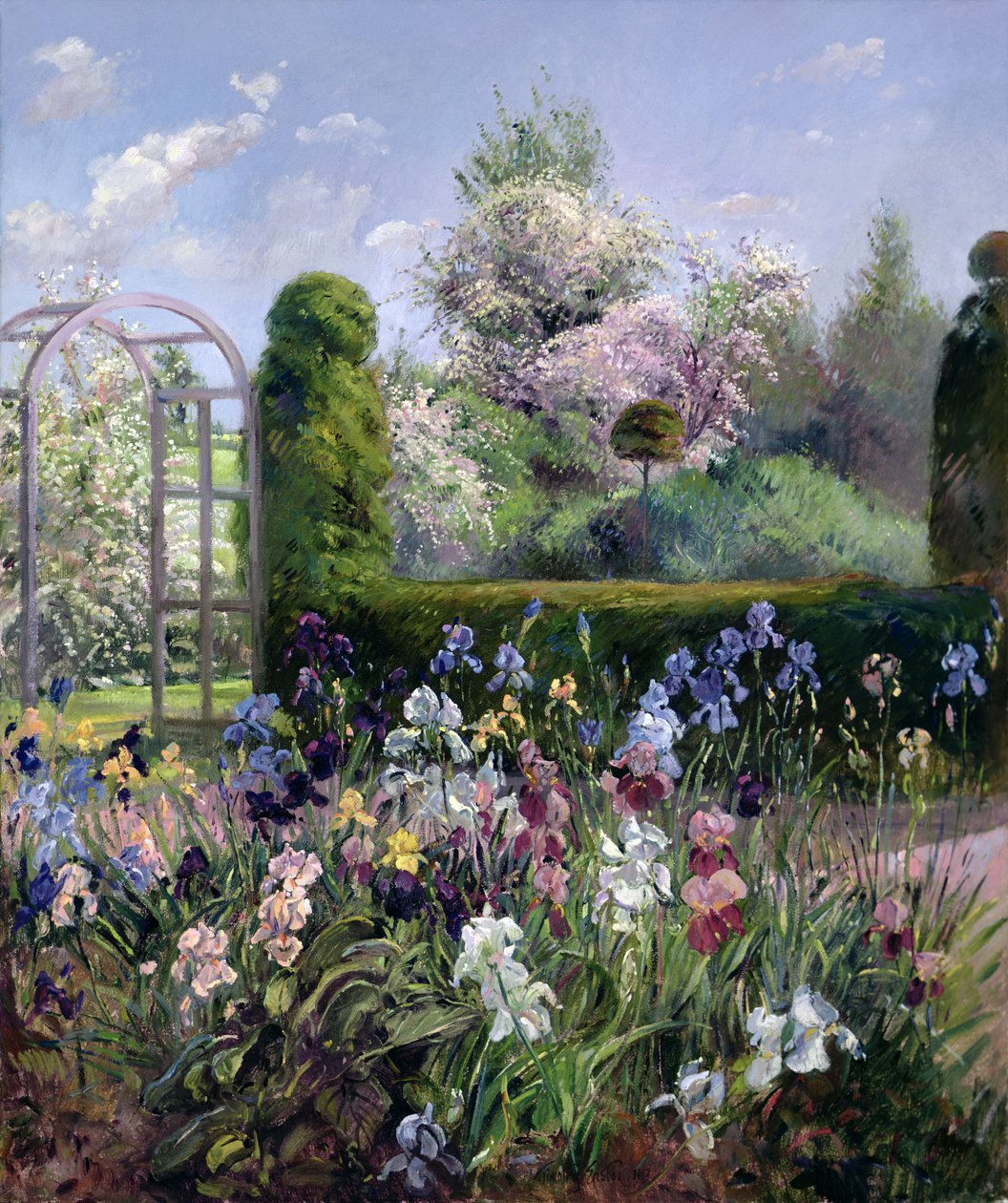 Resmi Bahçelerdeki Süsenler, 1993 by Timothy Easton