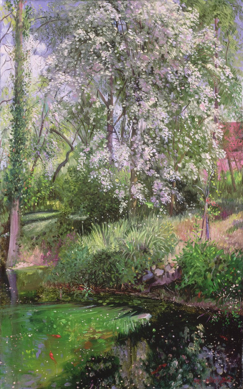 Hendek Kenarında Mayıs Yaprakları by Timothy Easton