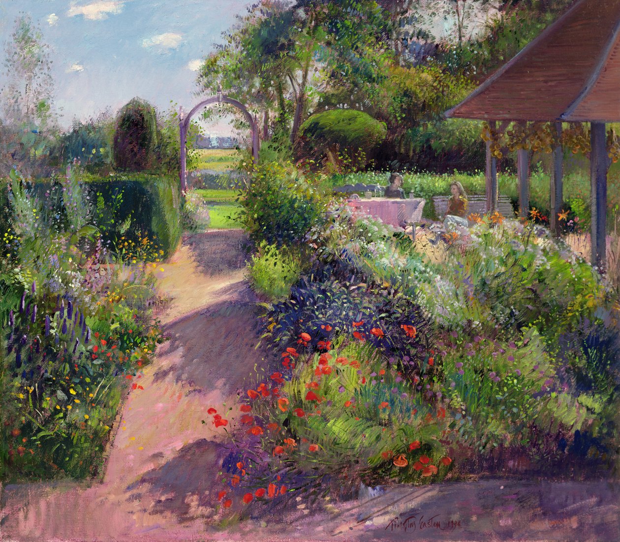 Bahçede Sabah Molası, 1994 by Timothy Easton