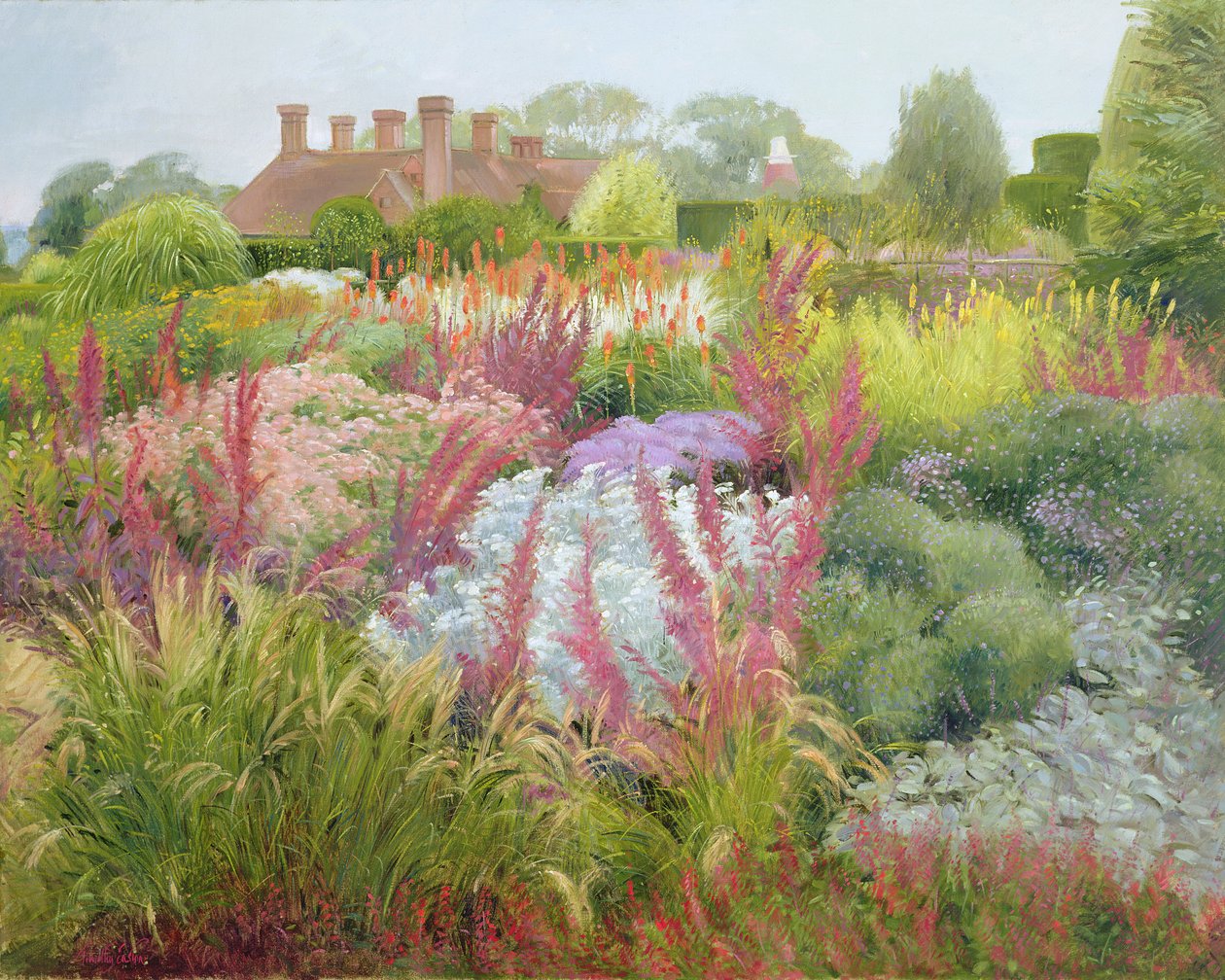 Kniphofia'nın Kuleleri ve Büyük Dixter by Timothy Easton