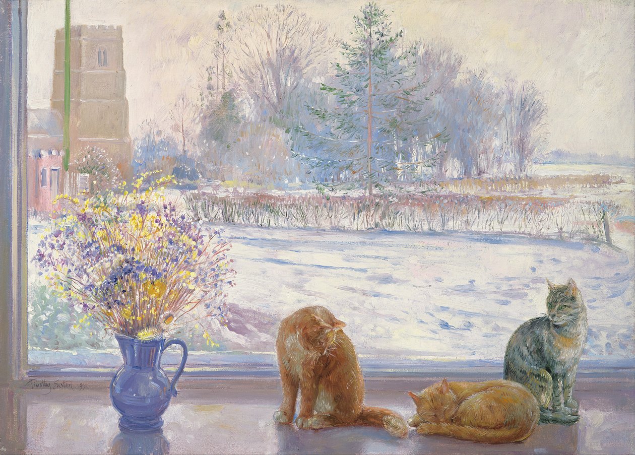 Kedilerle Kış Beklentisi by Timothy Easton