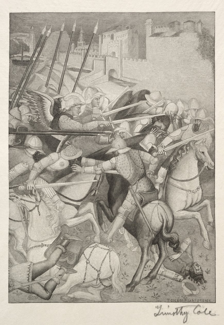 Eski İtalyan Ustalar: Sardunya Paganlarına karşı St. Efes Savaşı, 1888-1892. by Timothy Cole