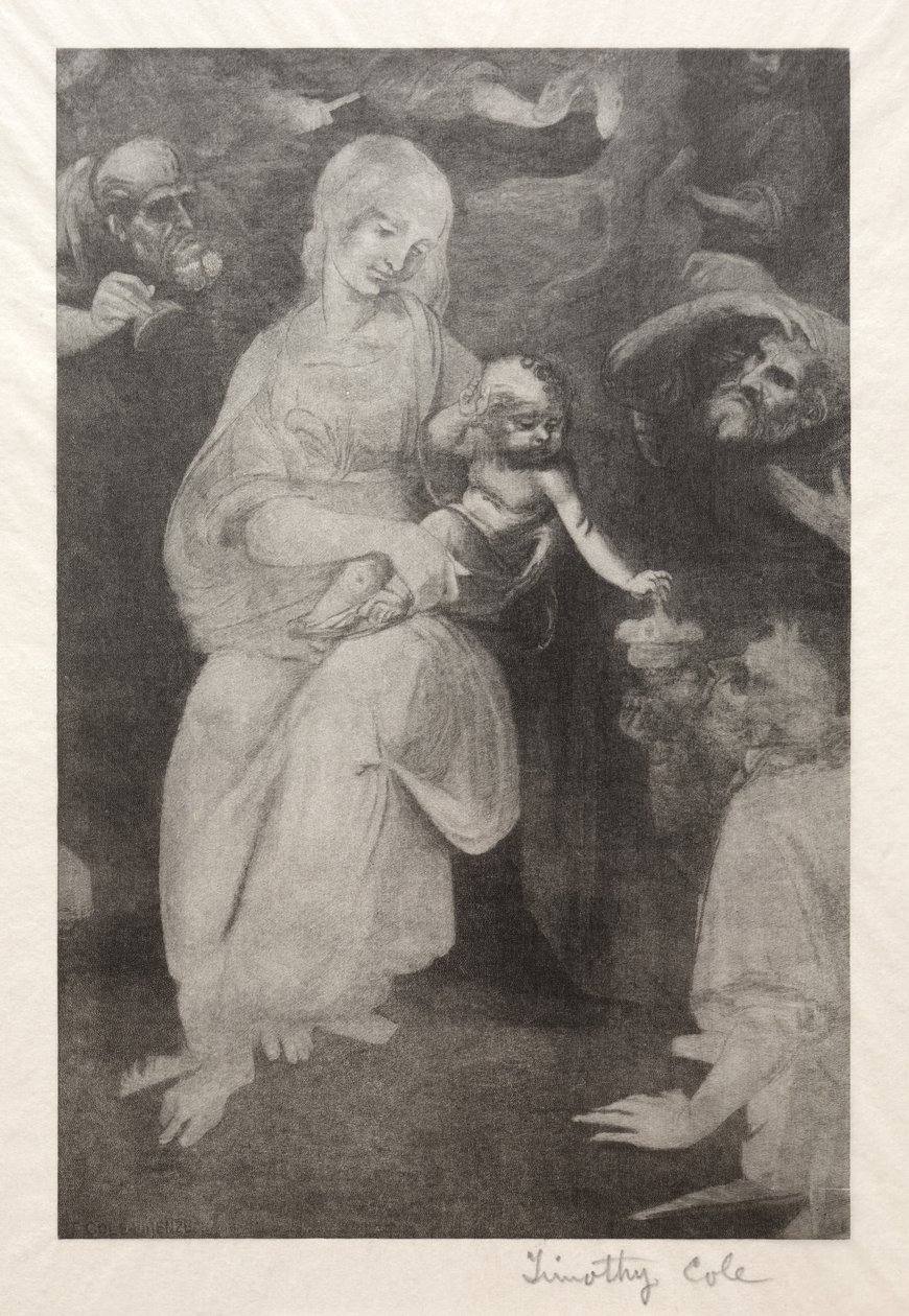 Eski İtalyan Ustalar: Madonna ve Çocuk, 1888-1892. by Timothy Cole