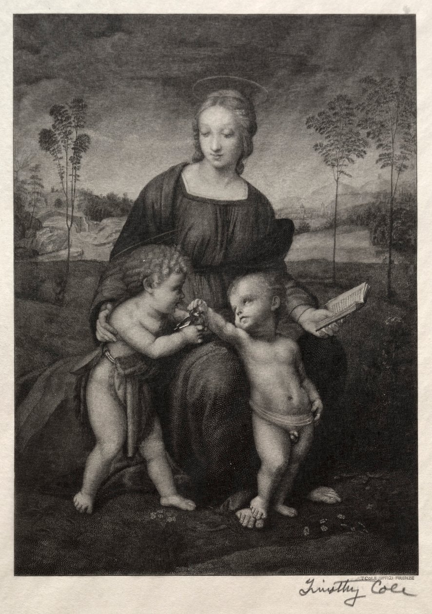 Eski İtalyan Ustalar: Saka Kuşu Madonna, 1888-1892. by Timothy Cole
