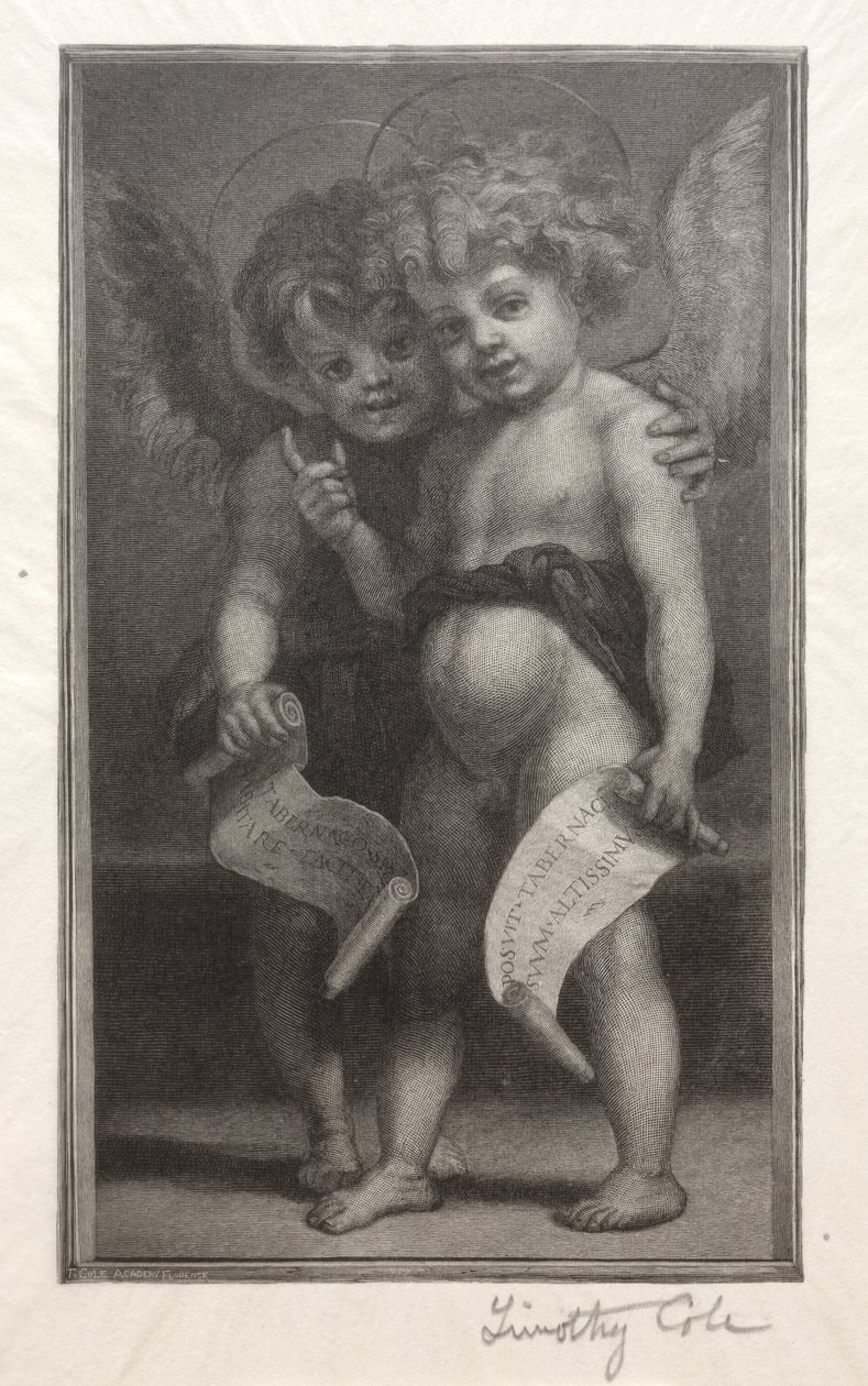 Eski İtalyan Ustalar: İki Çocuk Melek, 1888-1892. by Timothy Cole