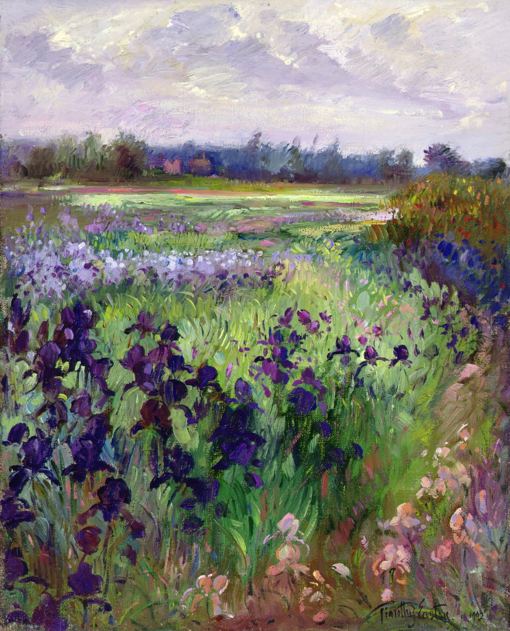 Büyük Yeşilin Karşısında, Burgate by Timothy Easton