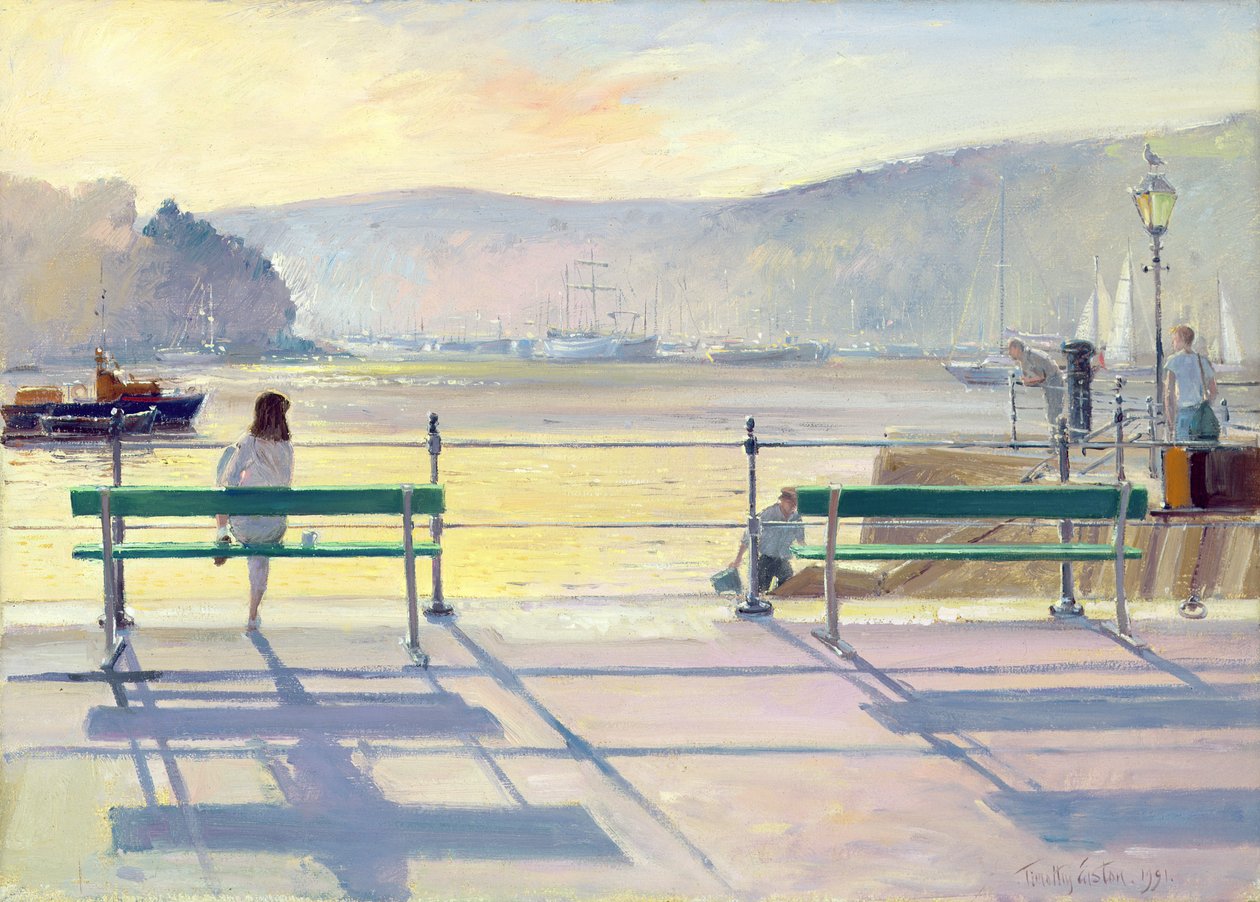 Liman Manzarası, 1991 by Timothy Easton