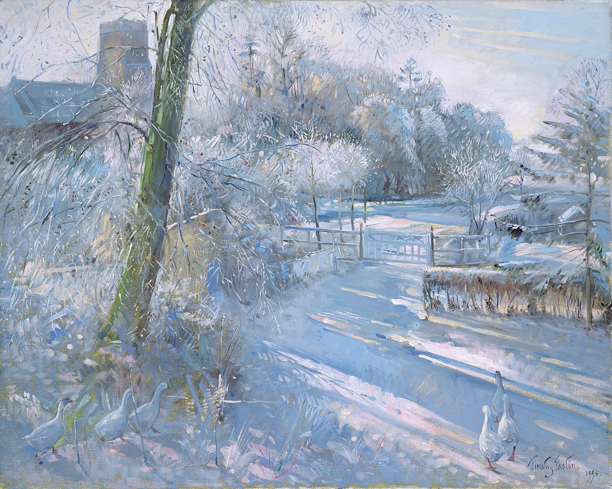 Hoar Frost Sabahı, 1996 by Timothy Easton