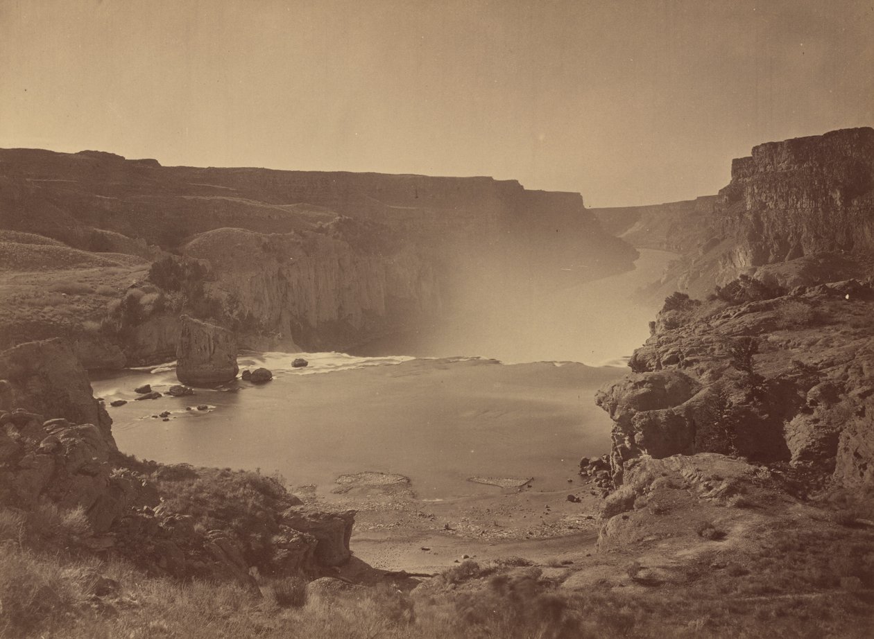 Shoshone Şelalesi, Snake River, Idaho by Timothy H. O