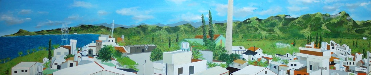 Dylan 98 çatı katından Dylan, 2010, tuval üzerine yağlı boya by Timothy Nathan Joel