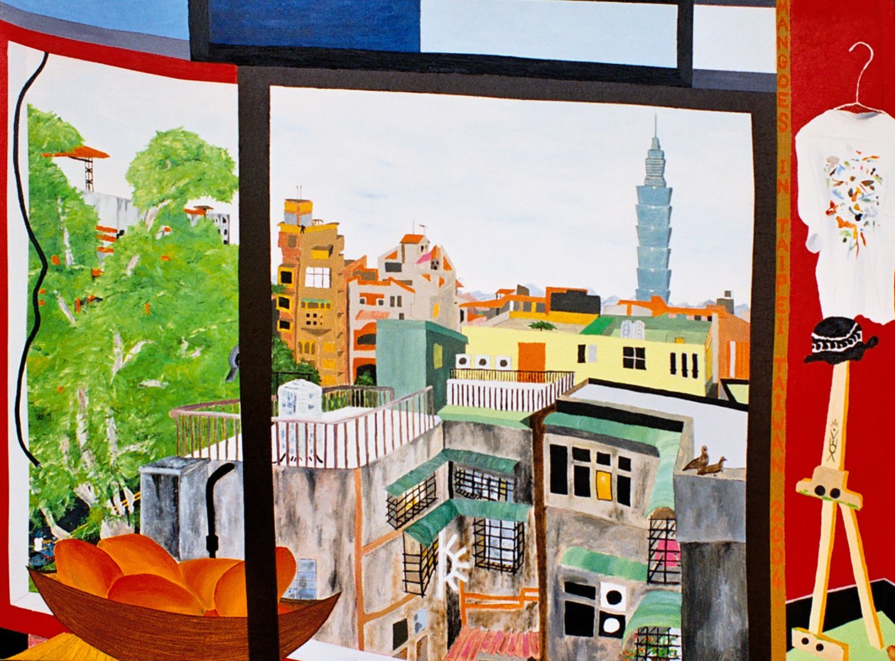Mango Taipei, Tayvan, 2005, tuval üzerine yağlı boya by Timothy Nathan Joel