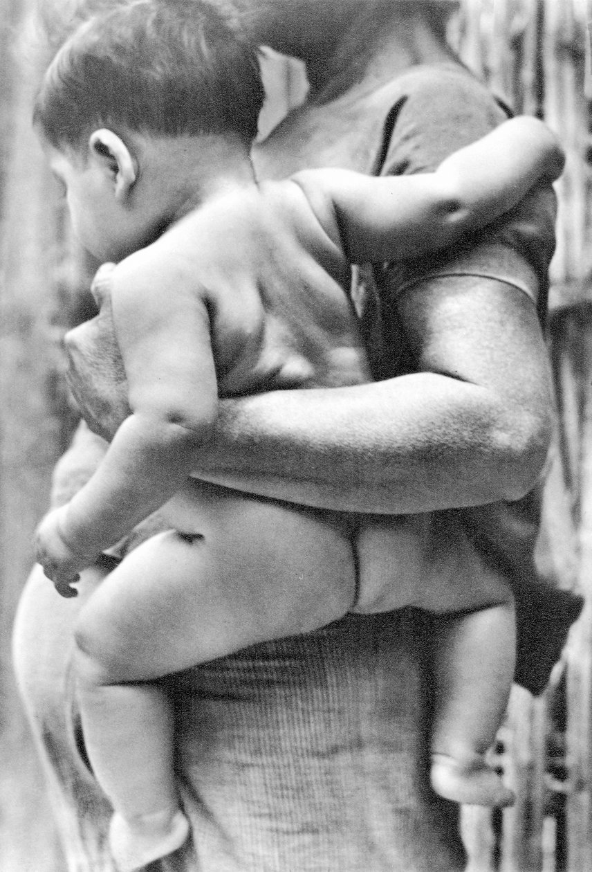 Çocuklu Kadın, Tehuantepec, Meksika, 1929 by Tina Modotti
